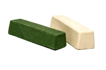 Polishing Buffing Compound Wax Brick  Green and White