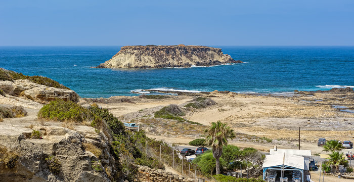 Mediterranean island Geronisos