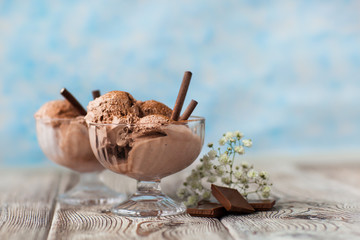 Chocolate ice cream