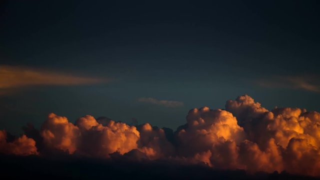 Clouds Sunset Timelapse