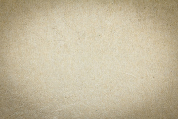 Recycled crumpled brown paper texture or paper background for design with copy space for text or image.