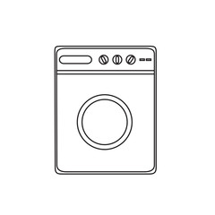 washing machine icon outline