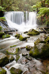 Fototapeta na wymiar Horseshoe Falls in Mt Field National Park