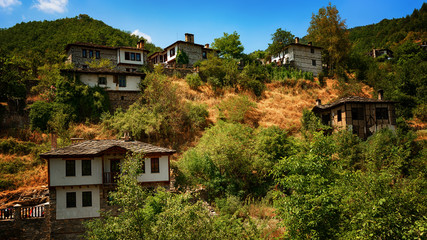 Fototapeta na wymiar Kosovo village, Rhodope mountains, Bulgaria