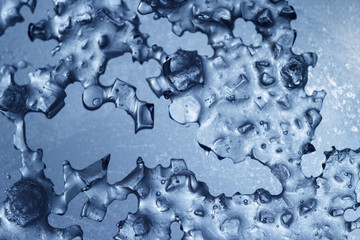 Liquid metal texture/Horizontal abstract background texture