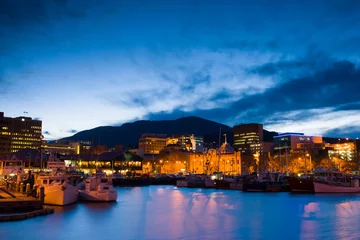  Hobart Dock at Dusk © FiledIMAGE