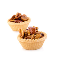 homemade almond tart