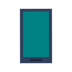 Obraz na płótnie Canvas smartphone cellphone gadget technology icon. Flat and Isolated design. Vector illustration