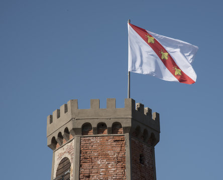 The Elba Island flag