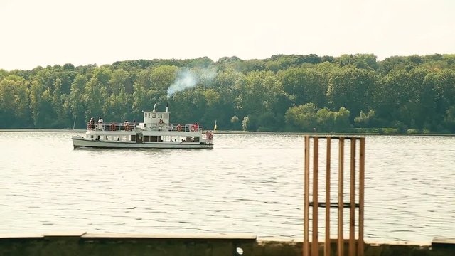 Paddle wheel boat Ukraine Ternopol
