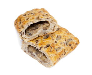 Snack isolated on the white background