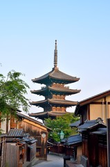 Obraz premium 京都 八坂の塔