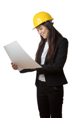 looking at the building plan