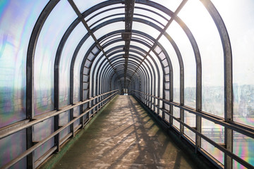 Obraz premium Glazed pedestrian crossing