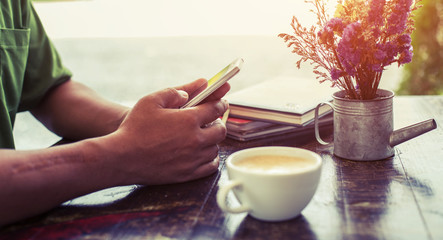 Business team working on laptop, while sitting at office. Busine