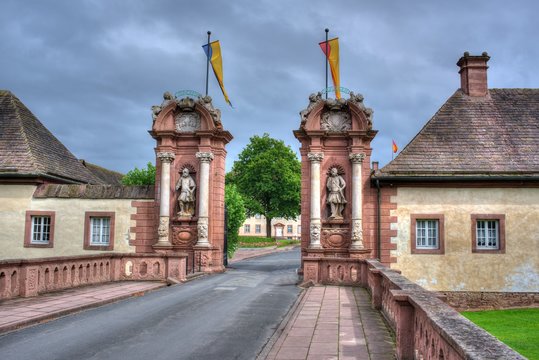 Eingang Kloster Corvey