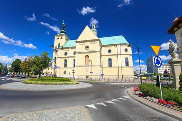 Fototapeta na wymiar Rzeszów, zabytkowa bazylika