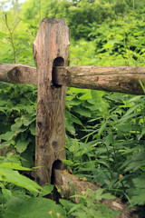 Private property fence