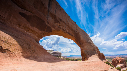 Fototapeta na wymiar Arch, Arches Nationalpark Utah/Arizona