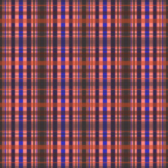 Seamless retro textile tartan checkered plaid pattern print