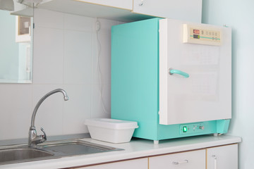 The image of a dental sterilizator