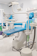 Equipment of a modern dental room