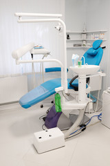 Equipment of a modern dental room