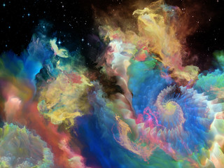 Dance of Space Nebula