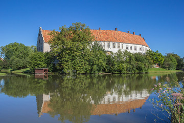 Naklejka na ściany i meble Steinfurt castle with reflection in the water