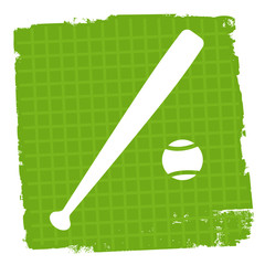 Baseball Icon Represents Team Sport And Ballgame