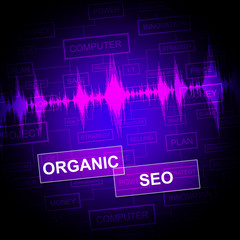 Organic Seo Indicates Search Engine Website Optimization