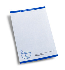 Blank RX Prescription © pixelrobot