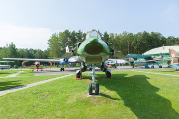 aviation equipment in the open air