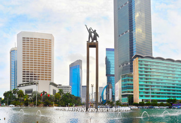 Selamat Datang Monument. Jakarta, Indonesia - 118712587