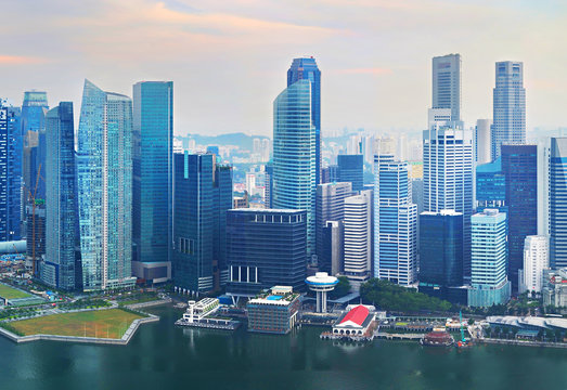 Singapore Downtown Core architecture