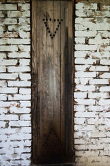 Smokehouse door