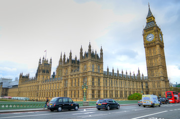 Fototapeta premium Big Ben and Houses of Parliament, London, UK..