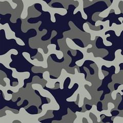 camo military in blue gray color