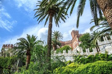 Castello d'Albertis castle in Genoa