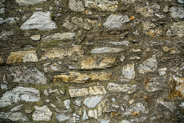 Gray stone wall