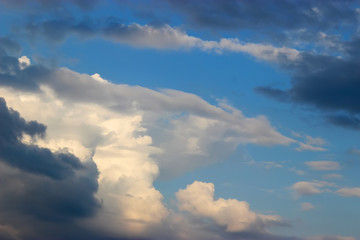 Obraz premium sky and clouds background