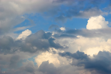 Obraz premium sky and clouds background