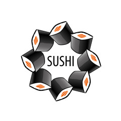 vector sushi logo