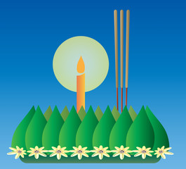 Loy Krathong, Thai full moon traditional festival