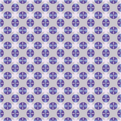 Seamless geometric ornament. Mosaic