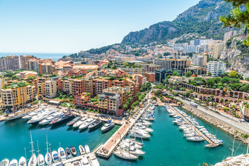 Fototapeta na wymiar Monaco Monte Carlo sea view