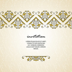 Vector decorative frame.