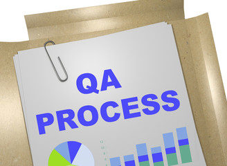 QA Process concept