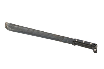 Machete on white background