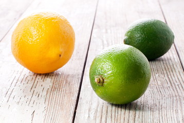 Lime on the table